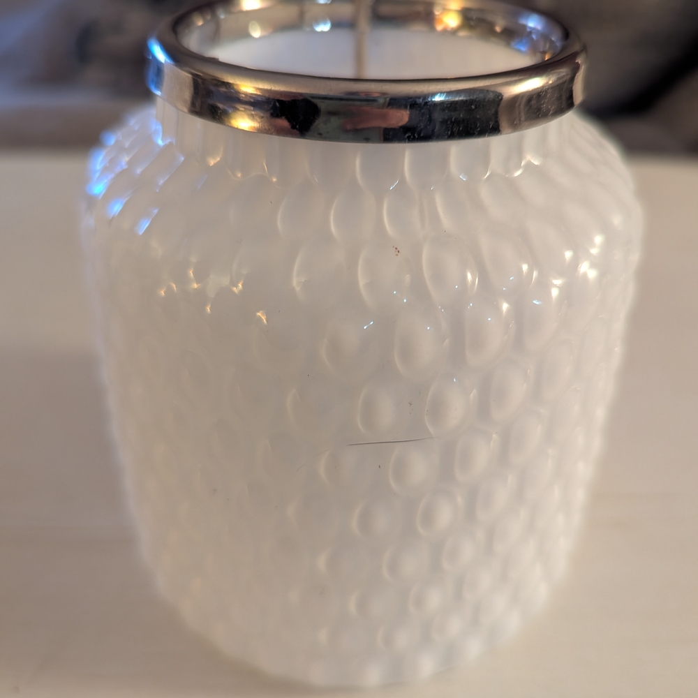 Textured Glass Tea Light Holder - Picture 4 of 6